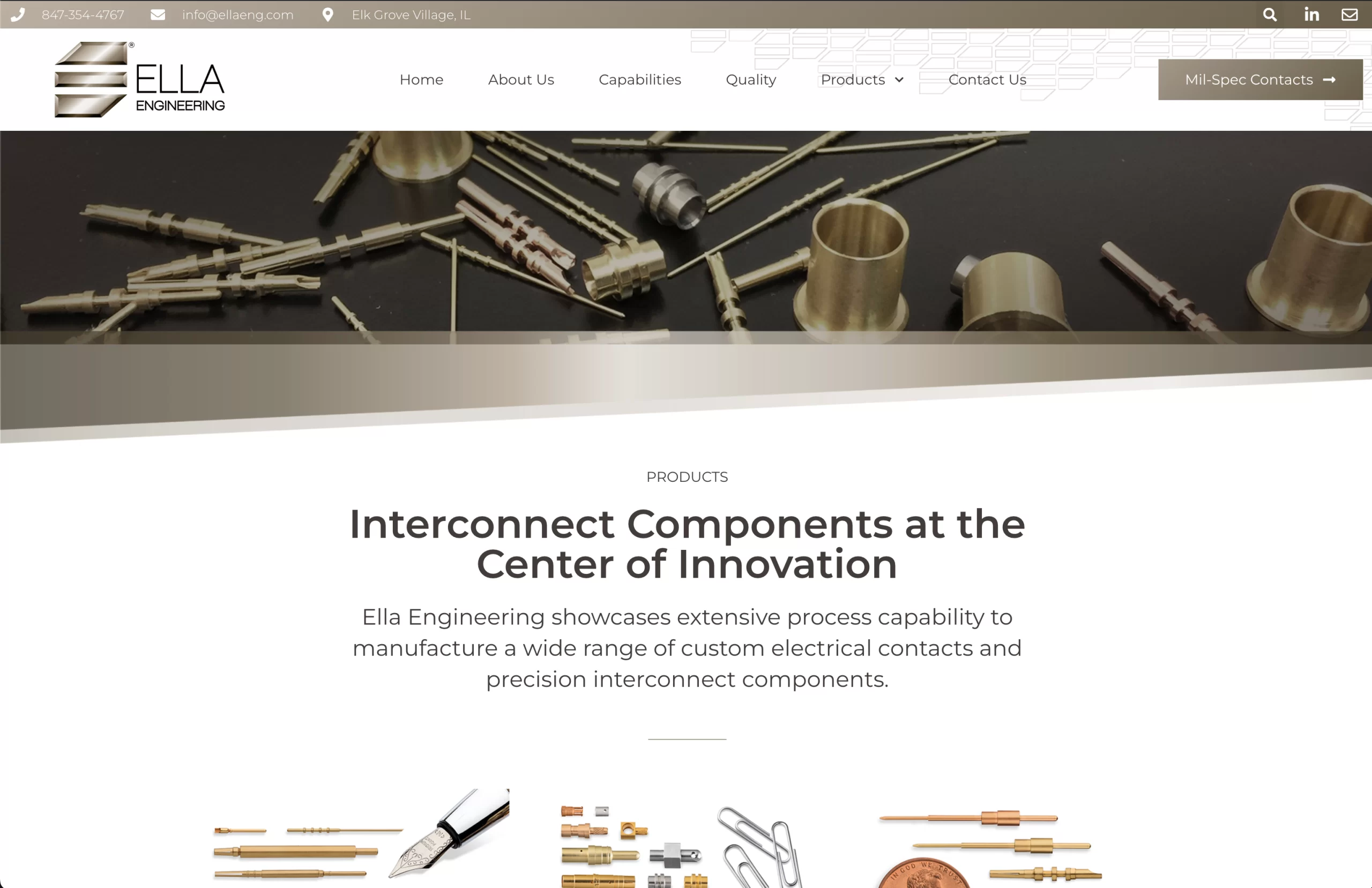 Interconnect Components - Ella Engineering Incorporated